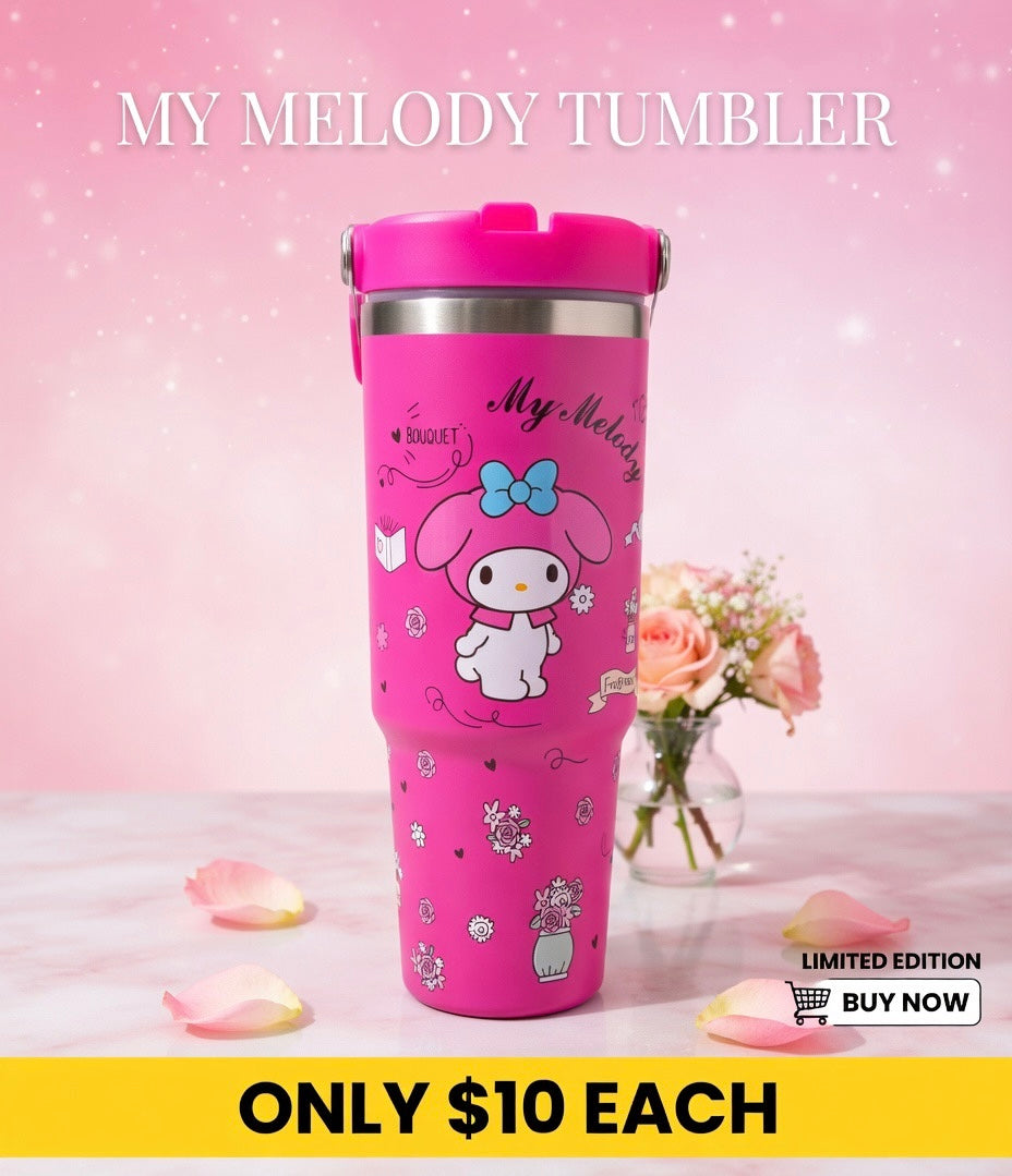 Cute Sanrio Tumblers – Only $10 Each!