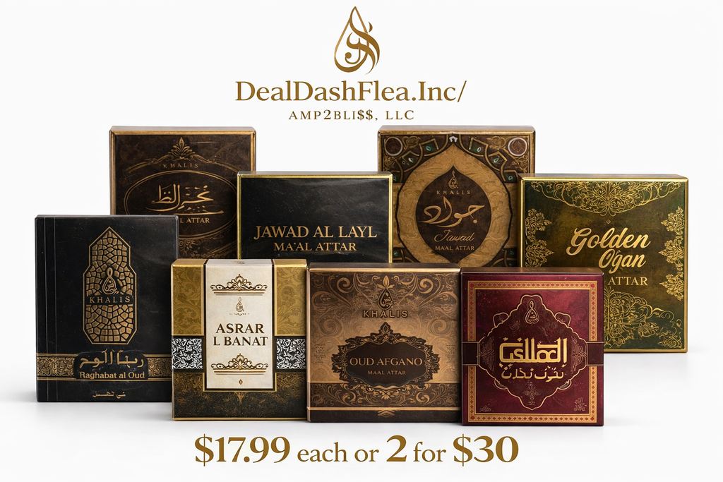 Premium Ma’al Attar (Luxury Incense Fragrance) - Available 8 Different Scents