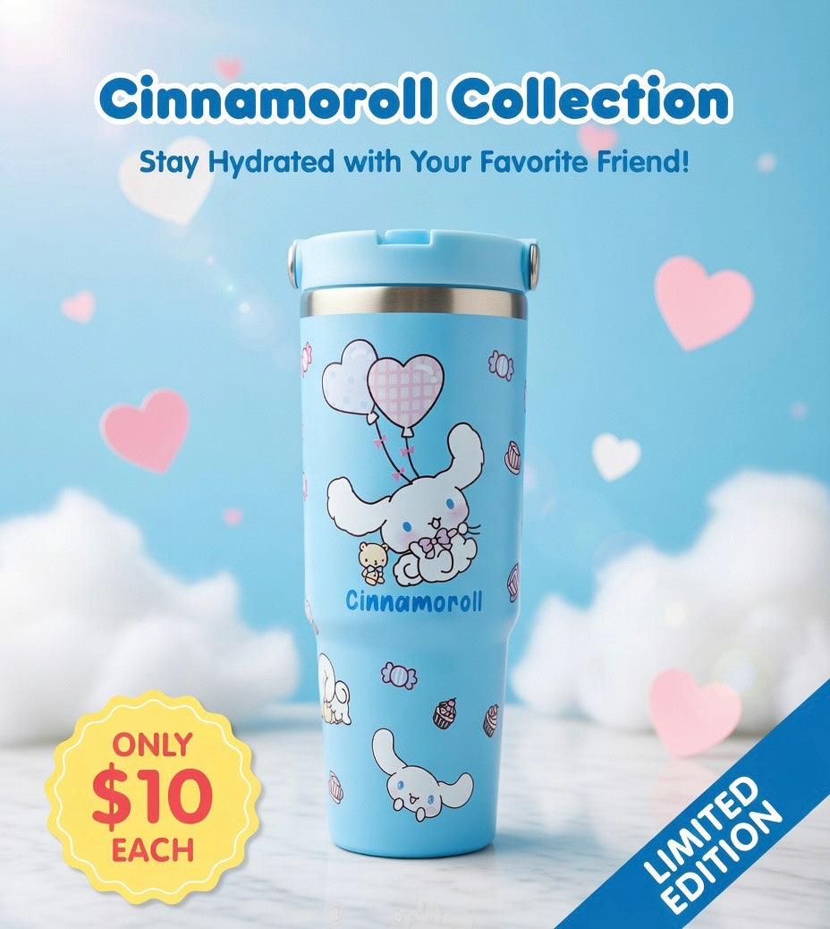 Cute Sanrio Tumblers – Only $10 Each!