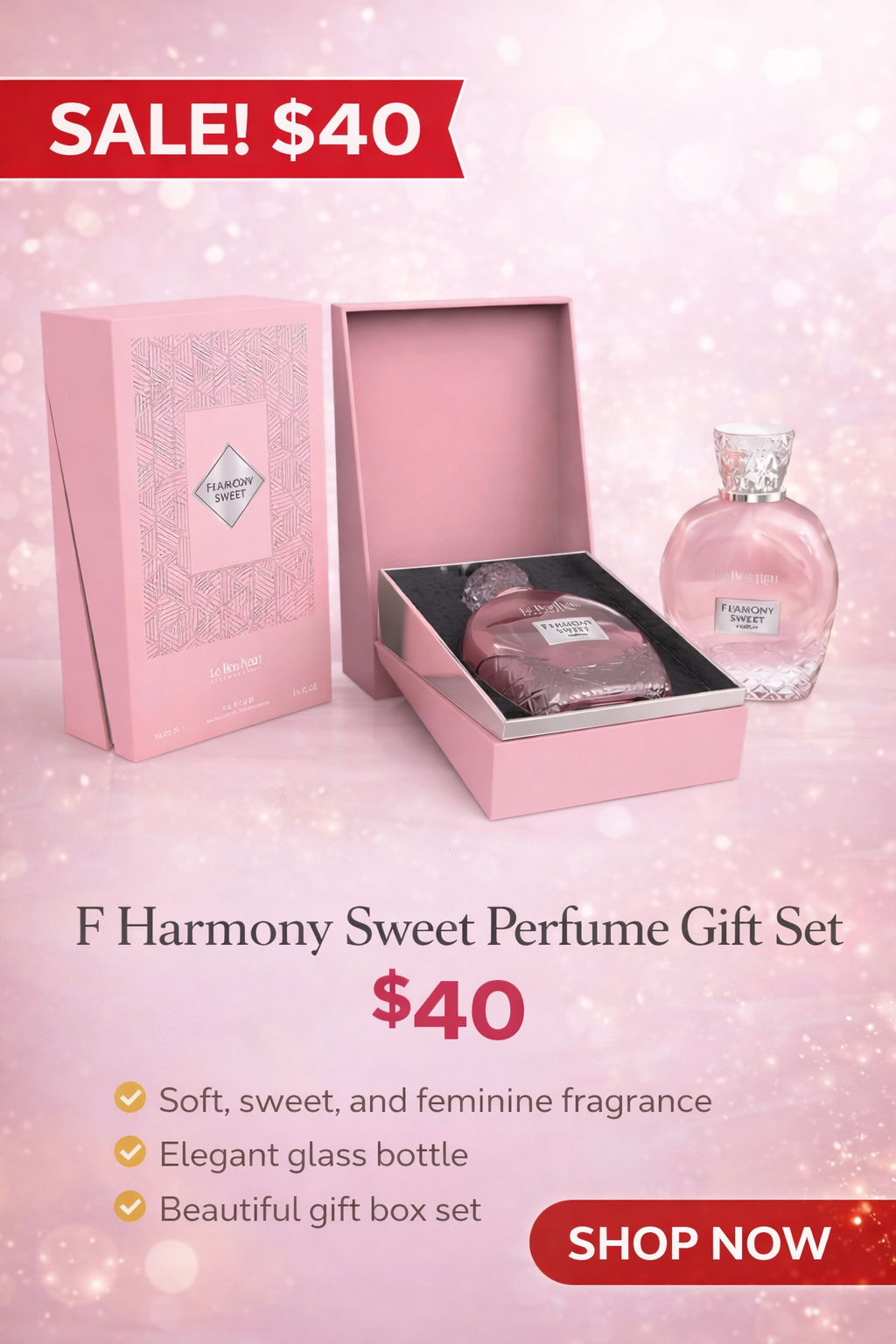 Le Bonheur Harmony Sweet Perfume Gift Set