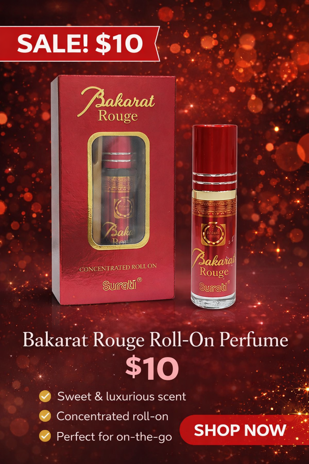 Bakarat Rouge Roll-On Perfume Oil