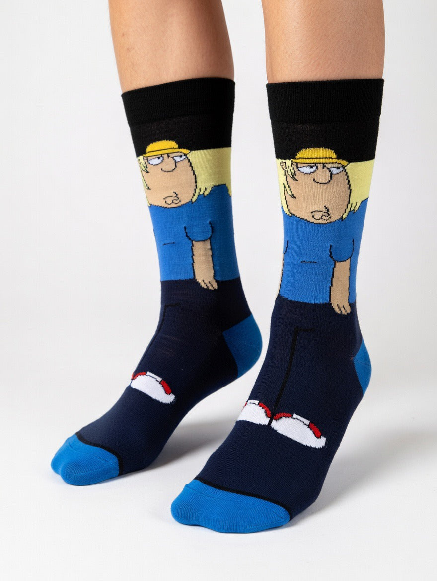 Novelty Fun Socks  🧦 - Relive Your Favorite Childhood Memories by scrolling Through Our 38 Different Variations of Nostalgic Socks! Buy 2 Pairs Get a Discount On The 3rd!