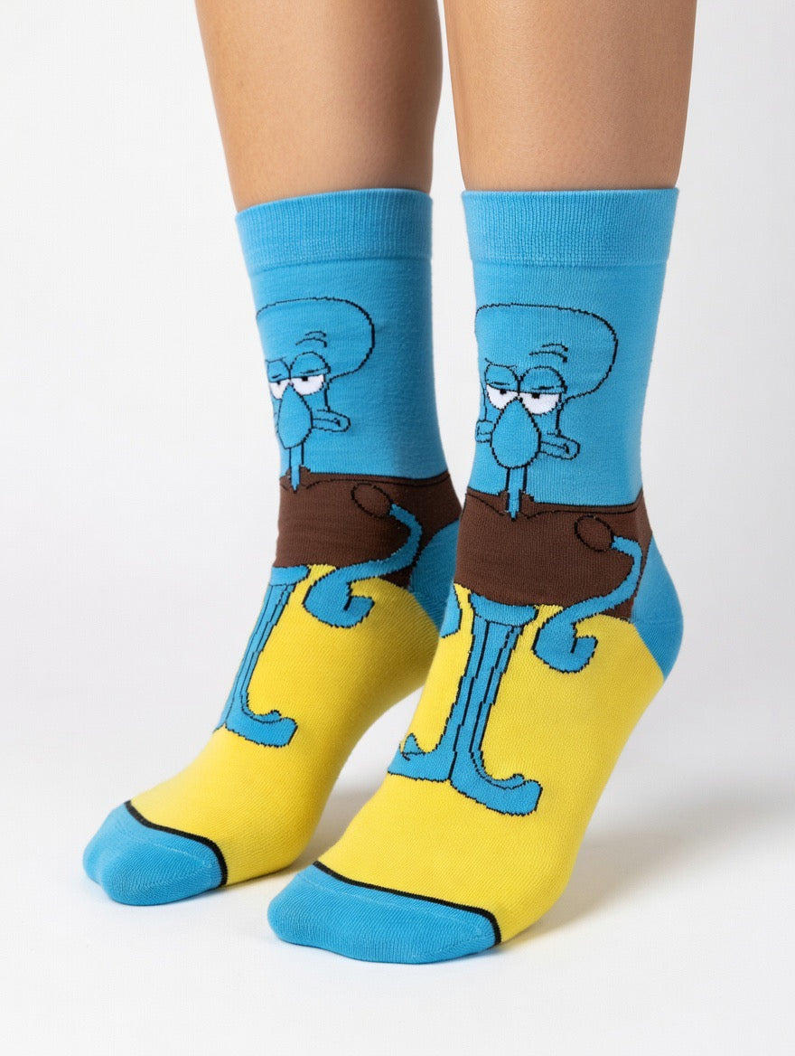 Novelty Fun Socks  🧦 - Relive Your Favorite Childhood Memories by scrolling Through Our 38 Different Variations of Nostalgic Socks! Buy 2 Pairs Get a Discount On The 3rd!